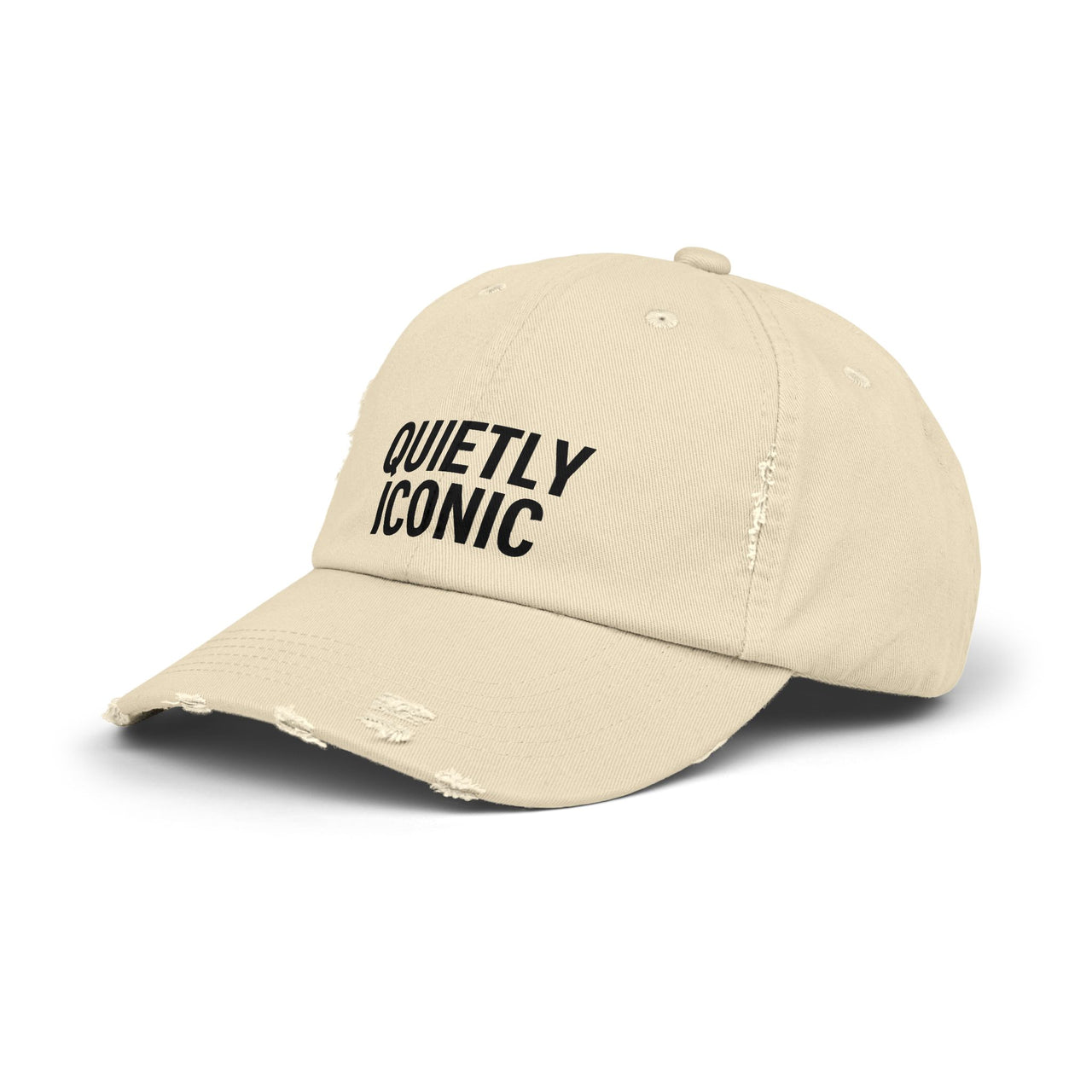 Quietly Iconic Unisex Distressed Cap – Casual Trendy Hat for Everyday Style - Modestly Vogue
