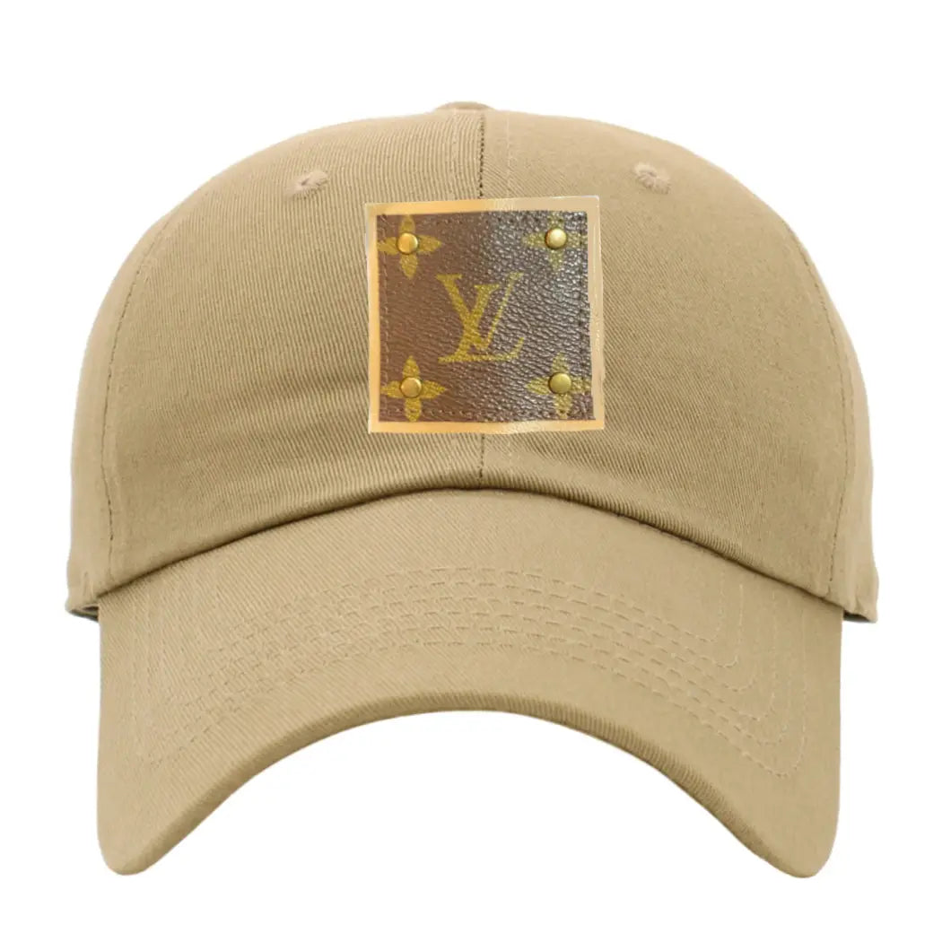 Upcycled LV Classic Cotton Cap – Sustainable Luxe Style - Modestly Vogue