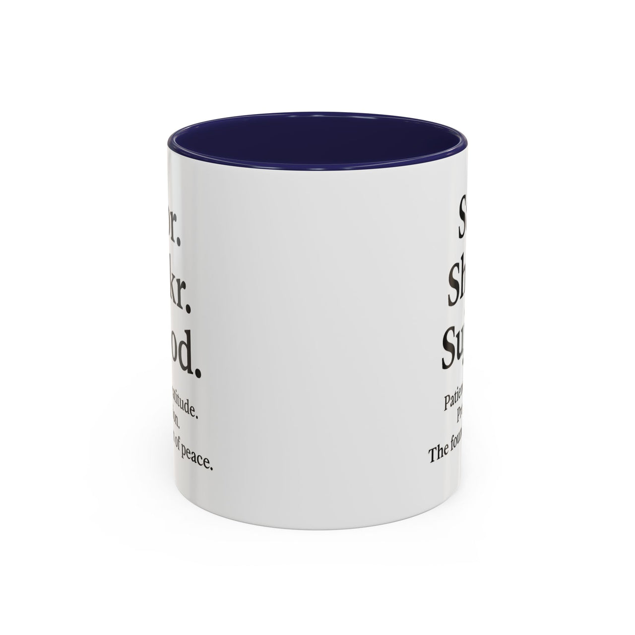 Accent Coffee Mug – 11oz Sabr.Shukr.Sujood - Modestly Vogue