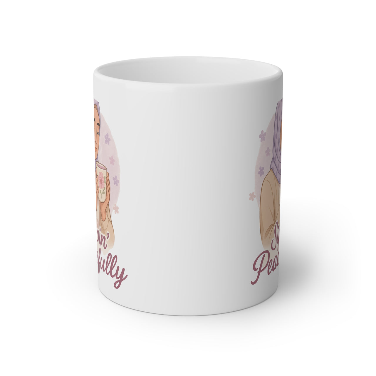 Sippin' Peacefully Coffee Mug – 11oz Serene & Mindful Drinkware - Modestly Vogue