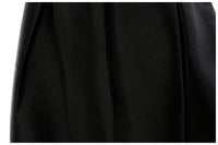 Black Knitted High Elastic Vest Stitching Hem Girl Dress