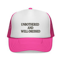Unbothered and Well-Dressed Trucker Cap – Stylish & Fun Gift - Modestly Vogue