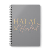 Halal & Healed A5 Softcover Notebook – Mindful Islamic Journal - Modestly Vogue