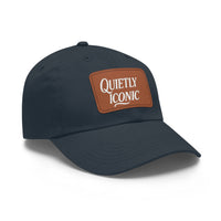 Quietly Iconic Rustic Hat with Leather Patch – Minimalist Statement Cap - Modestly Vogue