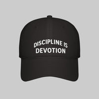 Modest Mindset Low Profile Baseball Cap - 'Discipline is Devotion' Hat