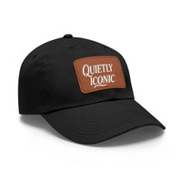 Quietly Iconic Rustic Hat with Leather Patch – Minimalist Statement Cap - Modestly Vogue