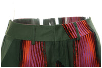 Personalized Graffiti Mesh Stitching Printing Two Piece Set Suit