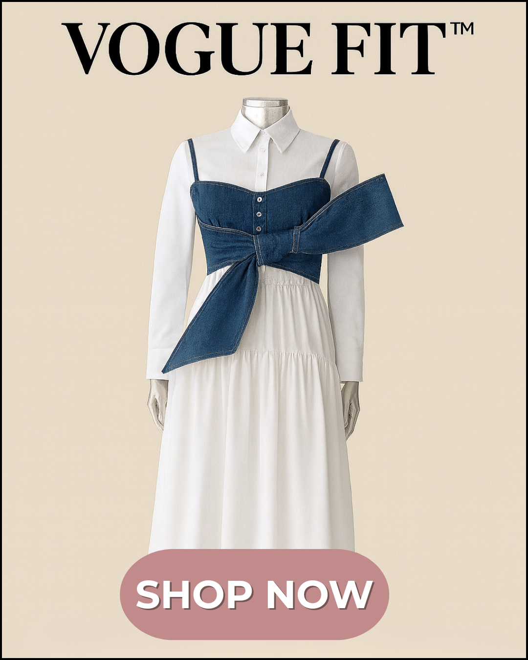 Retro 3D Bow Tube Top Vest – Personalized Strap Jean Sun Top - Modestly Vogue