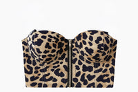 Leopard Print Zipper Top – Lightweight & Bold Summer Style - Modestly Vogue