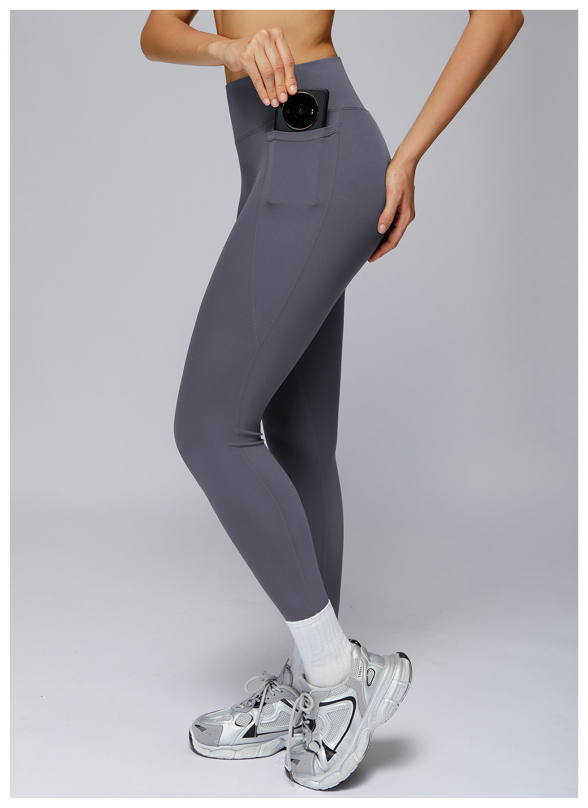 High Waist Trimming Yoga Workout Pants Leggings
