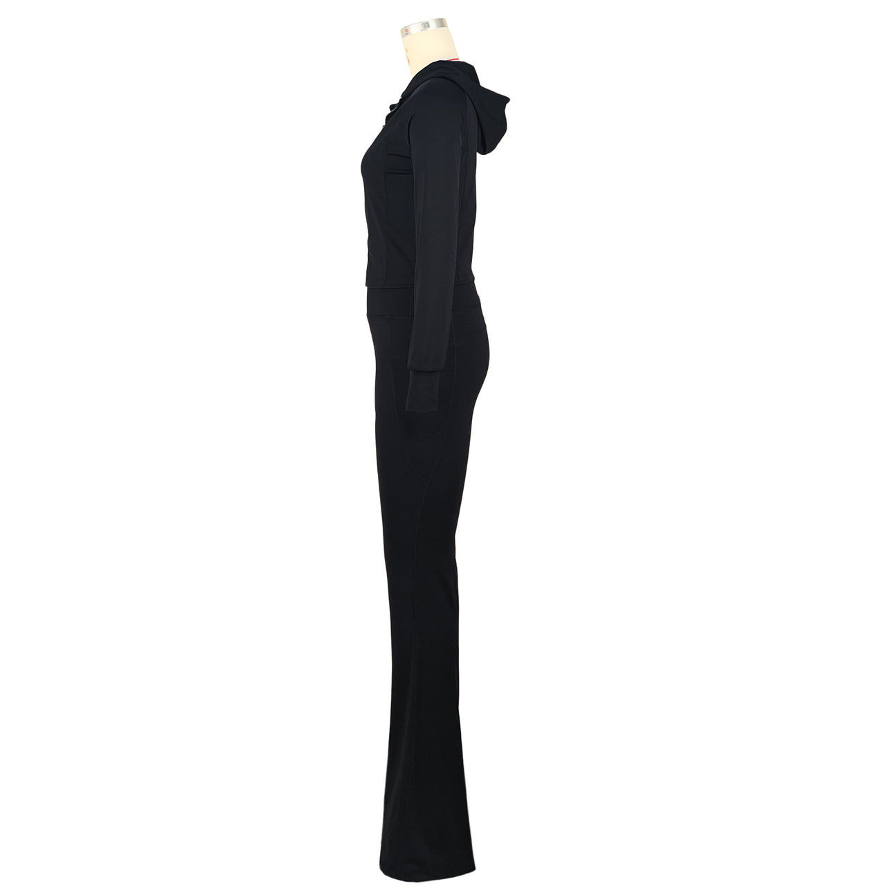 Yoga Tight Quick-Drying Fitness Pocket Zipper Yoga Clothes Outdoor Running Sports Set - Modestly Vogue