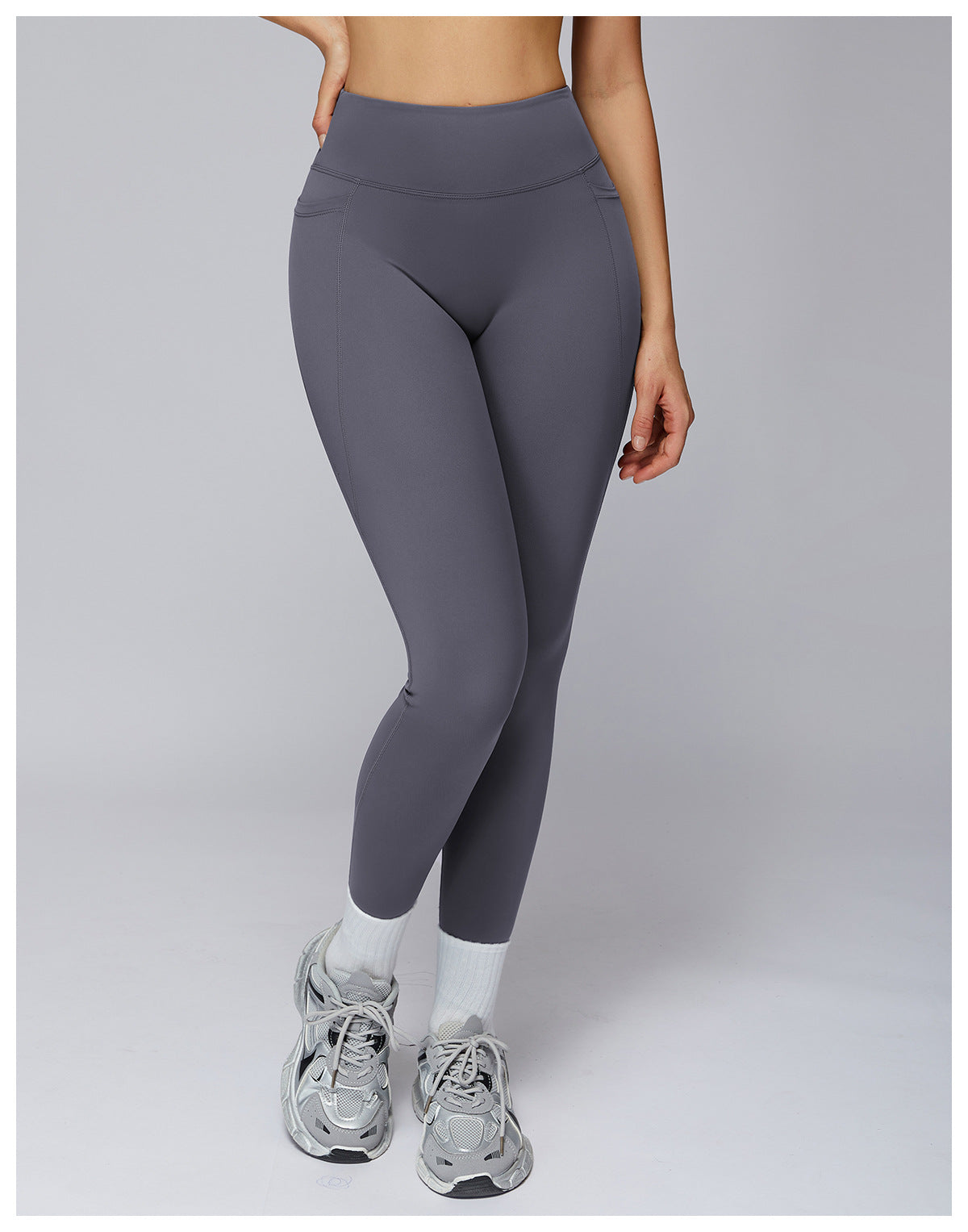 High Waist Trimming Yoga Workout Pants Leggings
