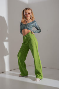 Earthtone Women Multi Color Wide Leg Jeans Street Hipster Solid Color Loose Fitting Denim Trendy