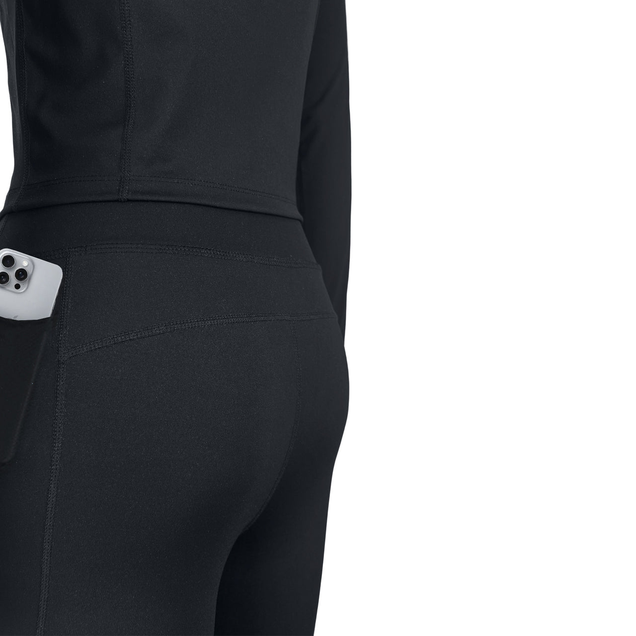 Yoga Tight Quick-Drying Fitness Pocket Zipper Yoga Clothes Outdoor Running Sports Set - Modestly Vogue