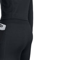 Yoga Tight Quick-Drying Fitness Pocket Zipper Yoga Clothes Outdoor Running Sports Set - Modestly Vogue