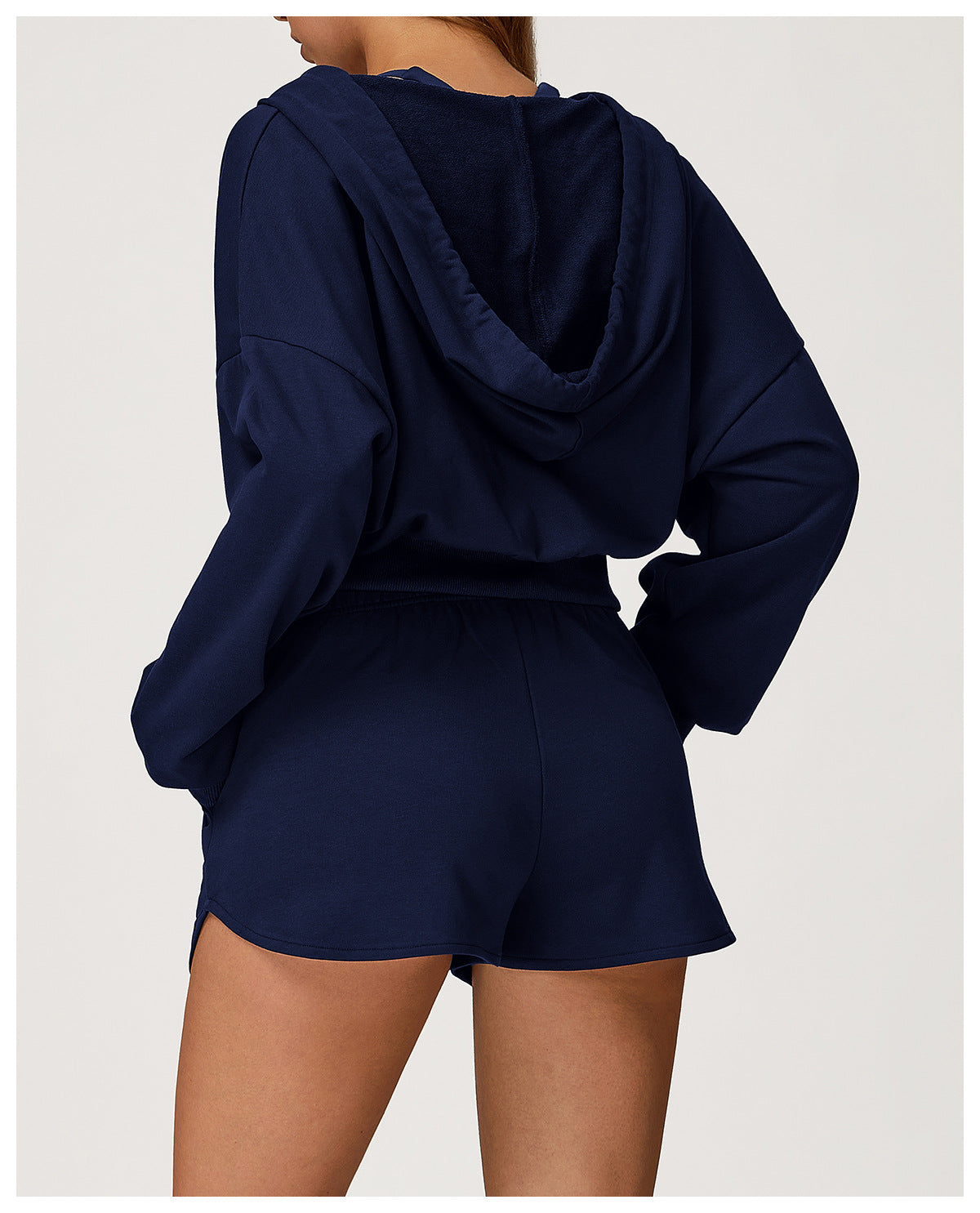 Hoodie Zipper Windproof Sweatshirt Women Outdoor Running Sportswear Top