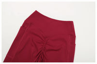 High Waist Cross Waist Wide Leg Bootcut Yoga Leggings Pants