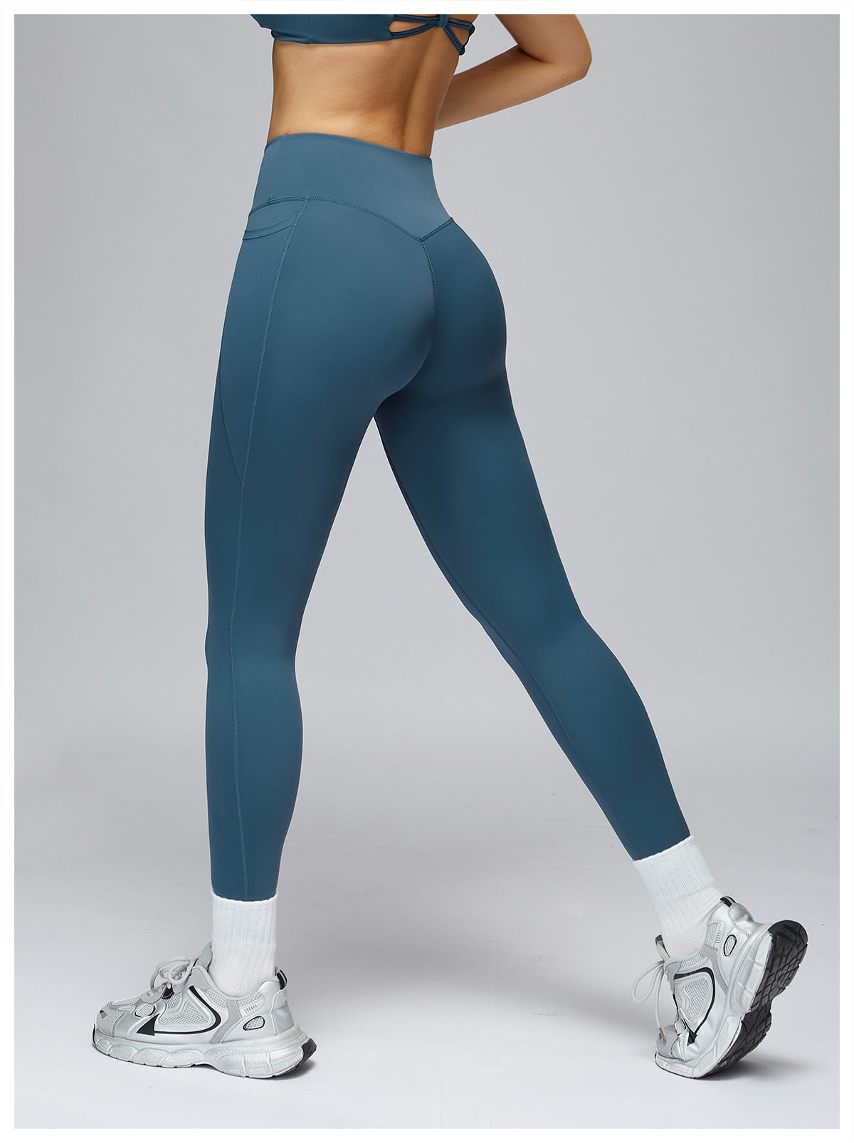 High Waist Trimming Yoga Workout Pants Leggings