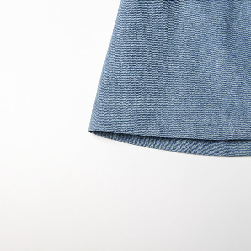 Blue Denim Retro Design Jacket