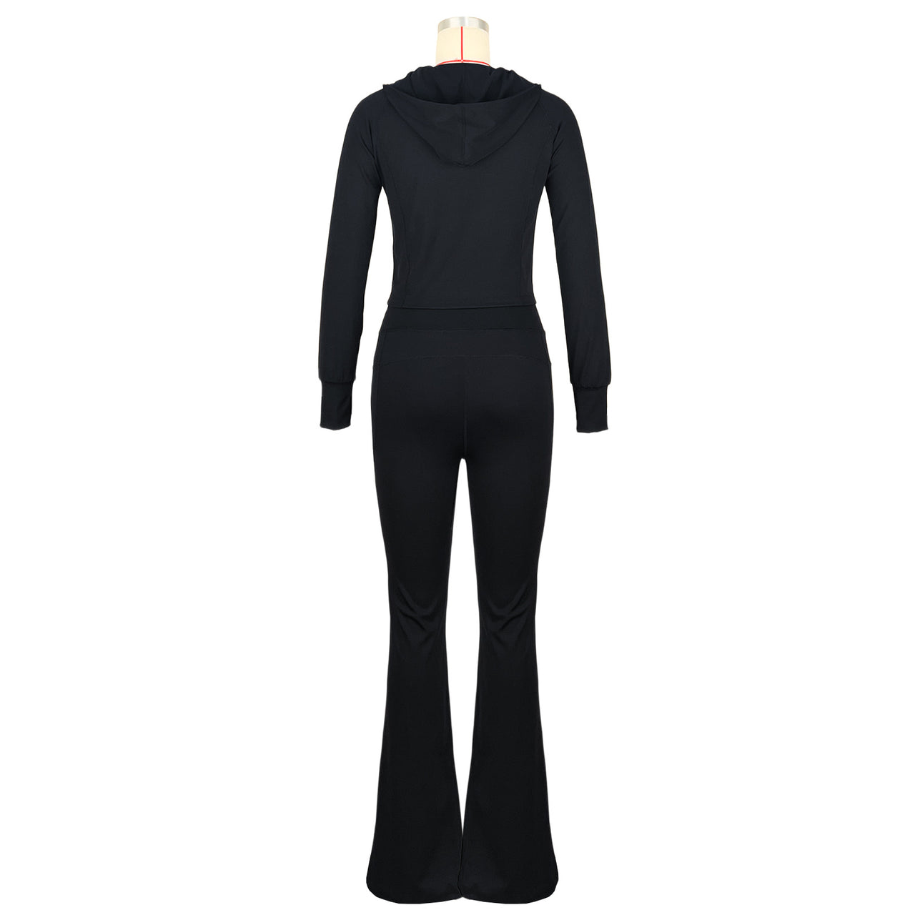 Yoga Tight Quick-Drying Fitness Pocket Zipper Yoga Clothes Outdoor Running Sports Set - Modestly Vogue