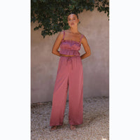 Summer Street Wide Leg Two Piece Set - Modestly Vogue
