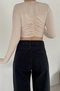 Earthtone Women Multi Color Wide Leg Jeans Street Hipster Solid Color Loose Fitting Denim Trendy