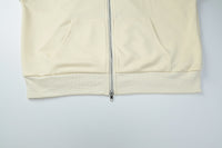 Women lothing Autumn Zipper Hooded Sweater Slim Fit Drawstring Casual Pants Set
