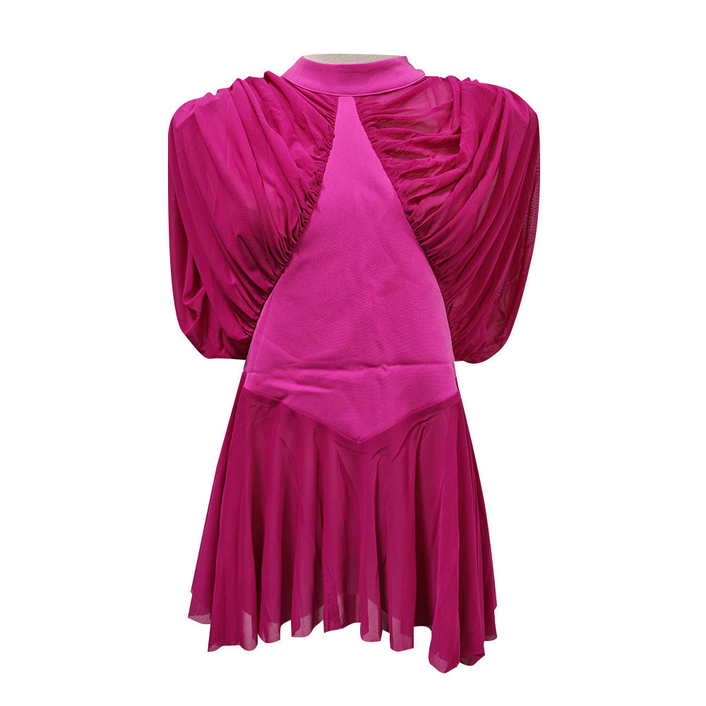 French Entry Lux Pleated Ruffle Sleeveless Top for Women - Modestly Vogue