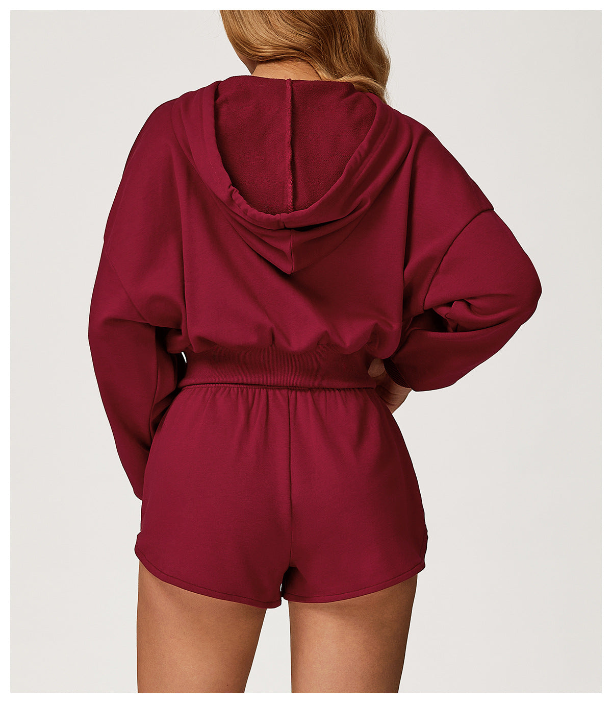 Hoodie Zipper Windproof Sweatshirt Women Outdoor Running Sportswear Top