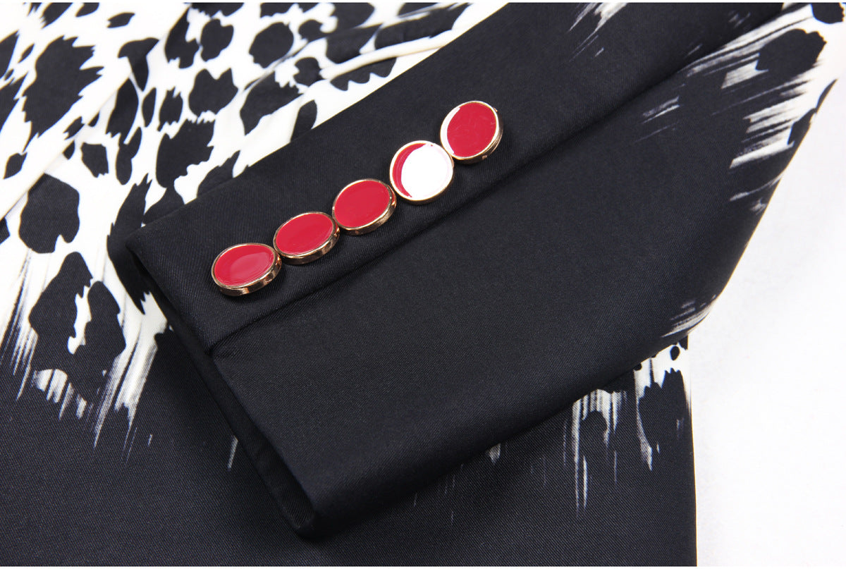 Black Spring Autumn Waist Slimming Women Jackets Popular Classic Small Blazer