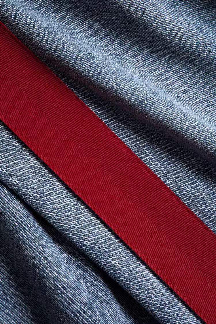 Blue Bow Detail Jeans