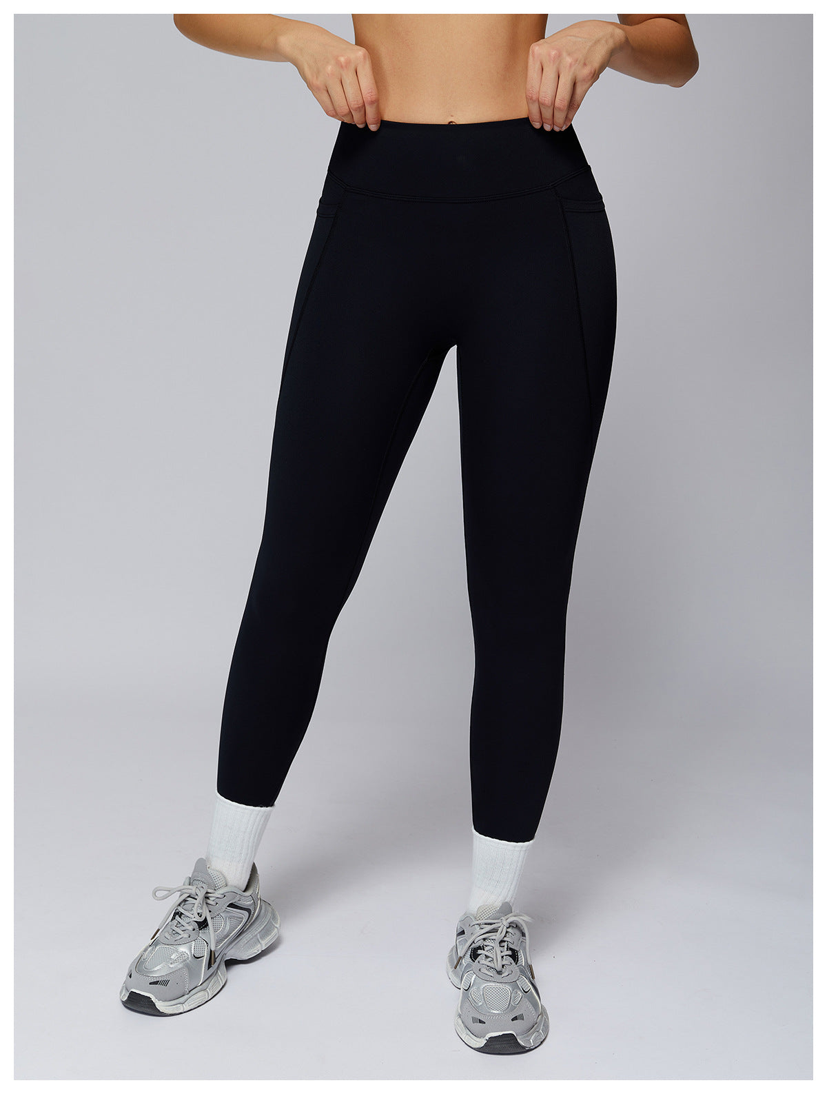 High Waist Trimming Yoga Workout Pants Leggings
