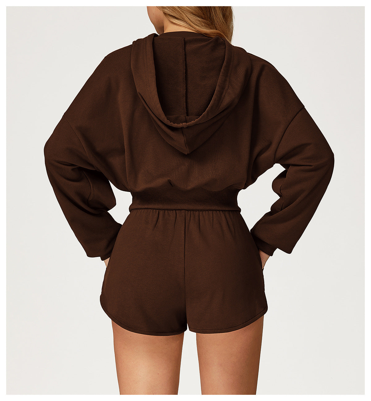 Hoodie Zipper Windproof Sweatshirt Women Outdoor Running Sportswear Top