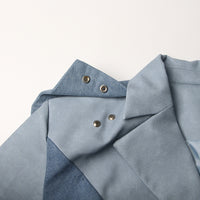 Blue Denim Retro Design Jacket
