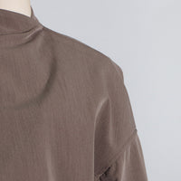 Neutral Personalized Blazer for Women - Summer Long Sleeve Shawl Top