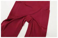 High Waist Cross Waist Wide Leg Bootcut Yoga Leggings Pants