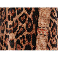 Leopard Print Goods Spring Autumn Snakeskin Long Trench Coat