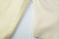 Women Clothing Autumn Elegant Cardigan Button Small Blazers Slim Solid Color Coat
