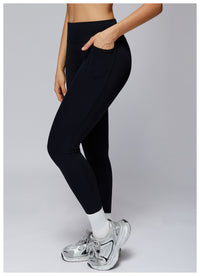 High Waist Trimming Yoga Workout Pants Leggings