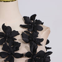 Black Mesh Stitching Sleeveless Vest for Women - Spring Summer Top