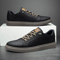 Men’s Lace-Up Oxford Leather Shoes – Classic Formal Dress Shoes
