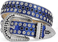 BB Simon Diamond Fashion Western Belt – Decorative Women’s Belt - Modestly Vogue