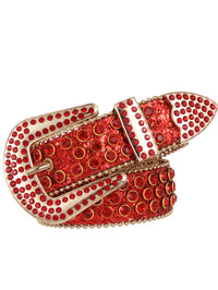 BB Simon Diamond Fashion Western Belt – Decorative Women’s Belt - Modestly Vogue
