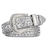 BB Simon Diamond Fashion Western Belt – Decorative Women’s Belt - Modestly Vogue