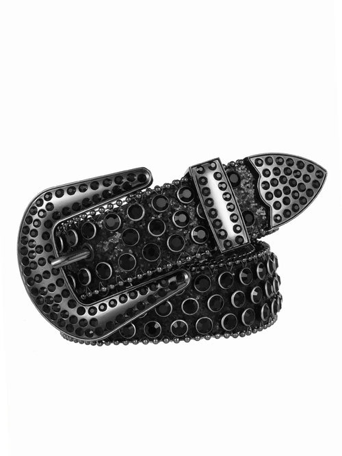 BB Simon Diamond Fashion Western Belt – Decorative Women’s Belt - Modestly Vogue