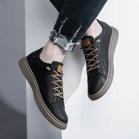 Men’s Lace-Up Oxford Leather Shoes – Classic Formal Dress Shoes
