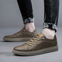 Men’s Lace-Up Oxford Leather Shoes – Classic Formal Dress Shoes