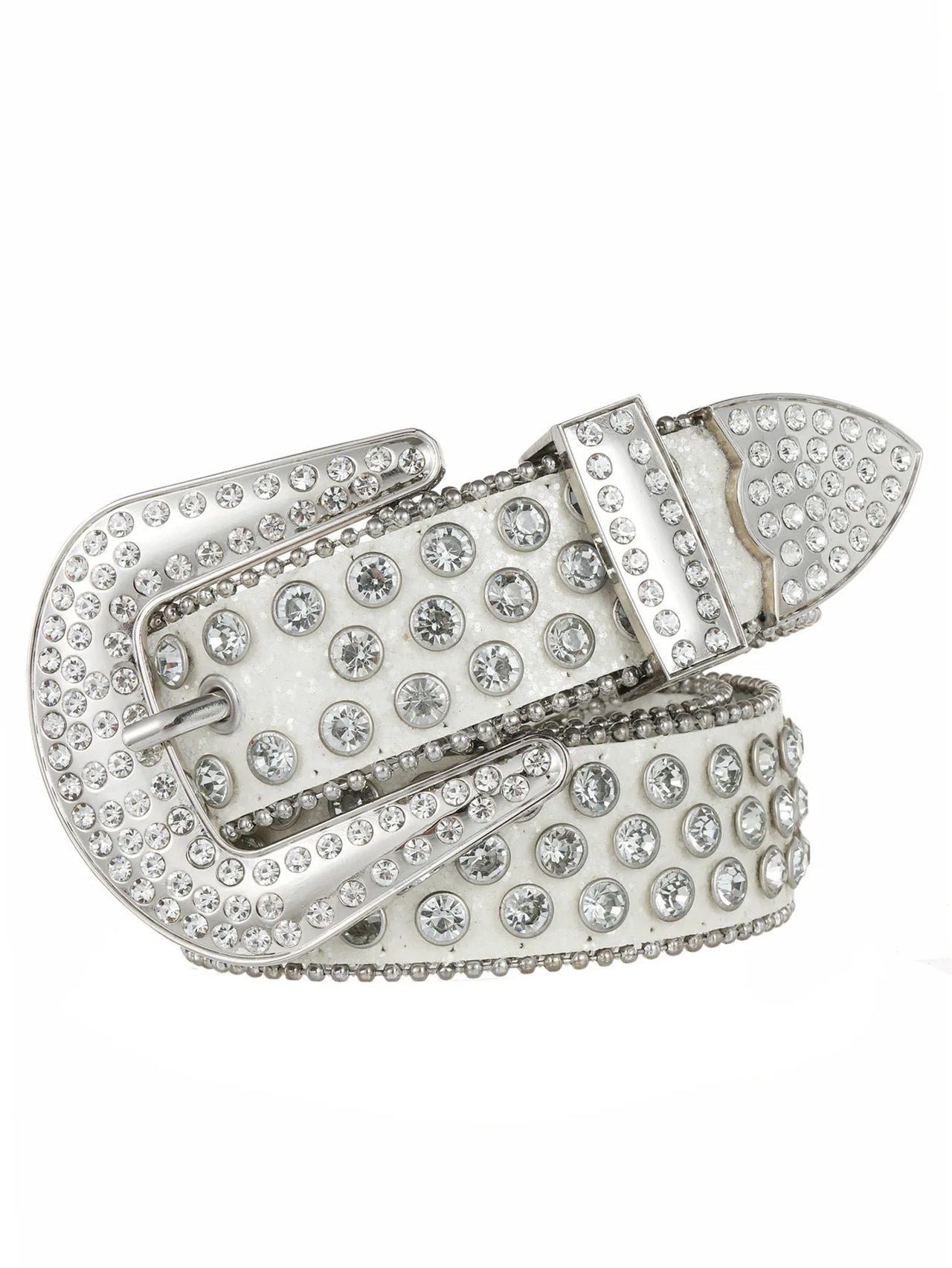 BB Simon Diamond Fashion Western Belt – Decorative Women’s Belt - Modestly Vogue