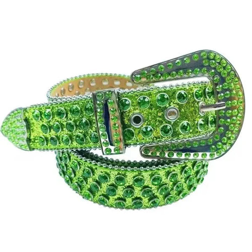 BB Simon Diamond Fashion Western Belt – Decorative Women’s Belt - Modestly Vogue