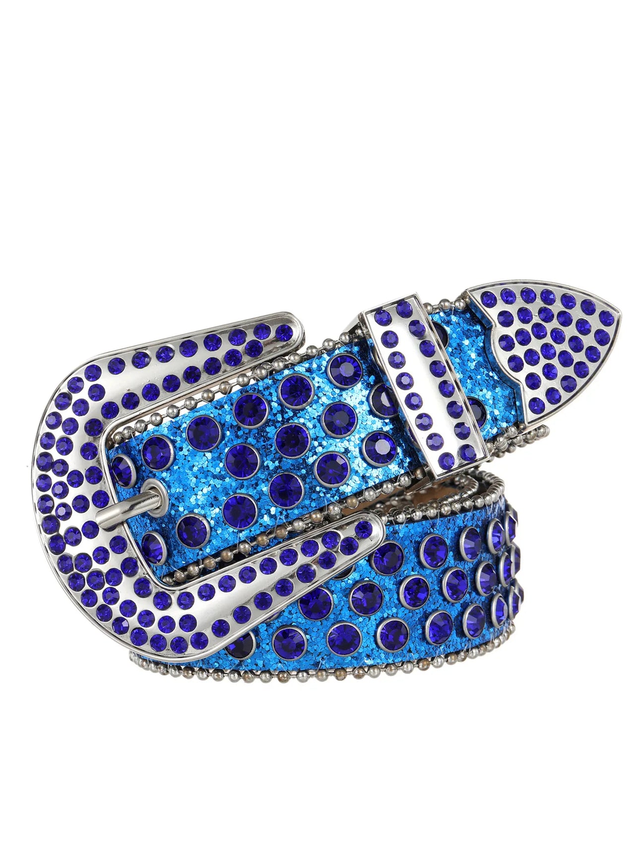 BB Simon Diamond Fashion Western Belt – Decorative Women’s Belt - Modestly Vogue